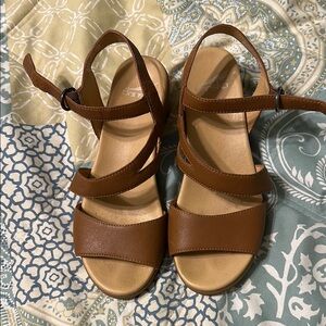 DANSKO Brown Strappy Sandals